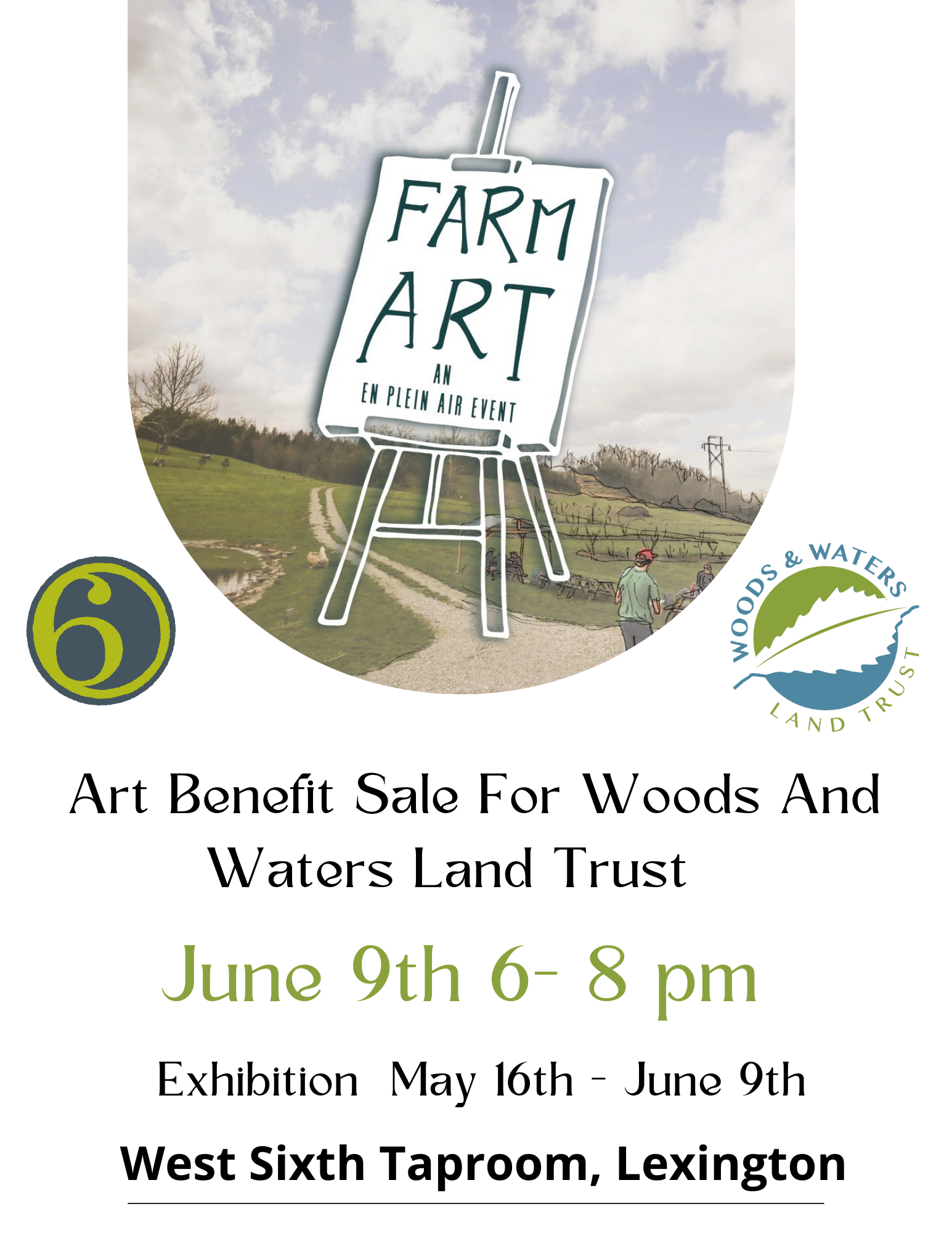The Farm Art: En Plein Air Benefit Sale for WWLT