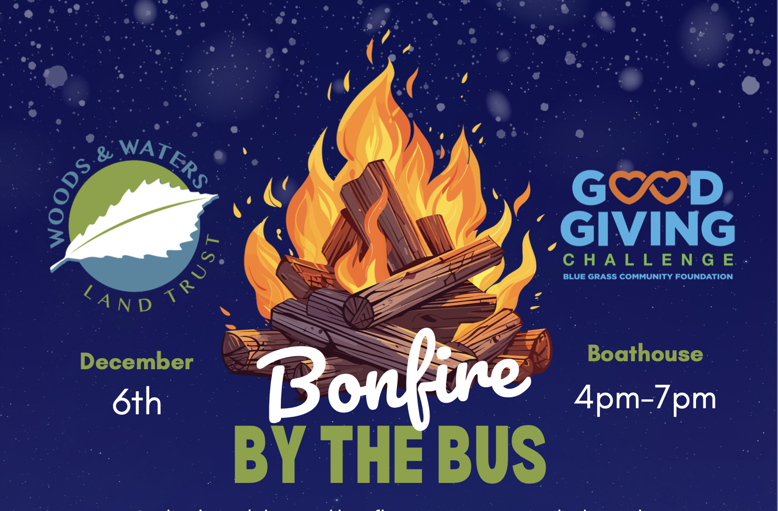 Bonfire by the Bus