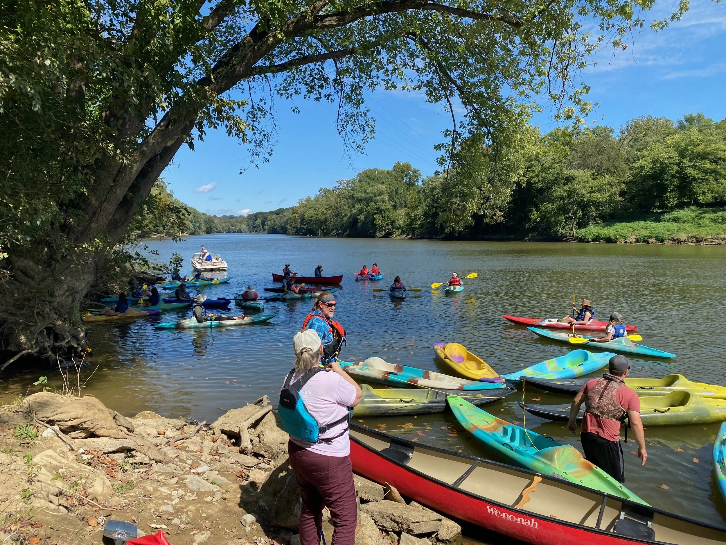 WWLT at Ohio River Paddlefest