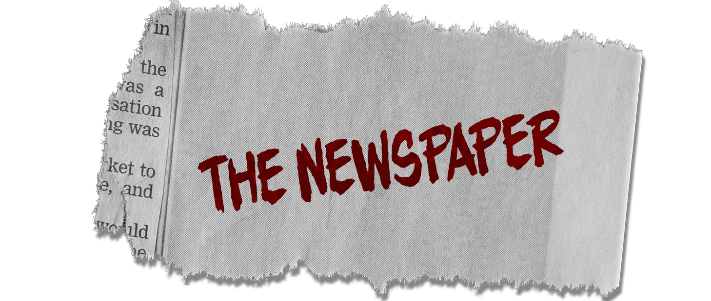 This is a clickable link. It says "The Newspaper."