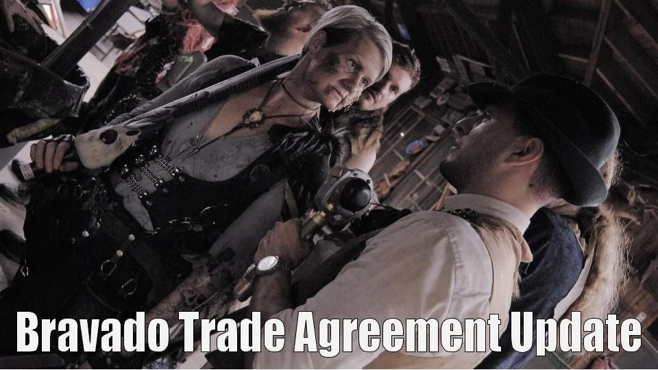 Bravado Trade Agreement Update