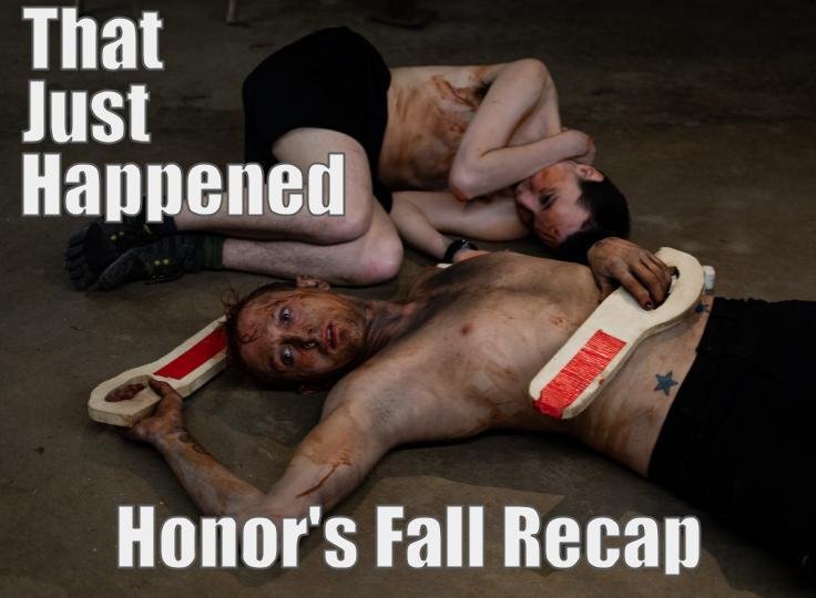 Honor's Fall Recap