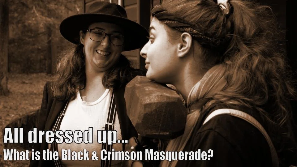 The Black &amp; Crimson Masquerade