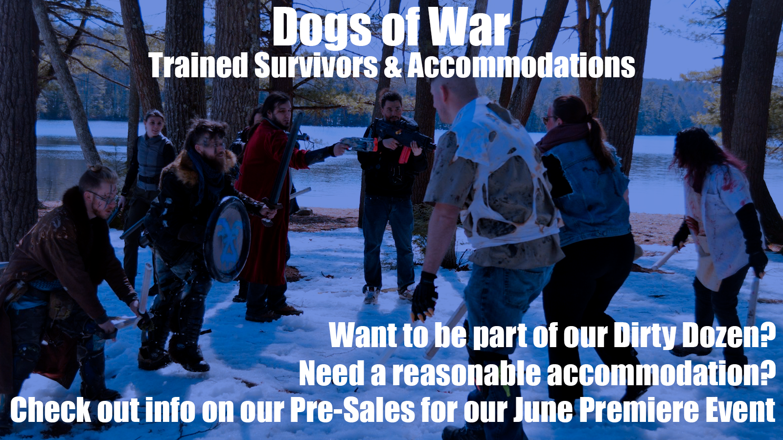Dogs of War - Trained Survivor and Accommodation Pre-Sale