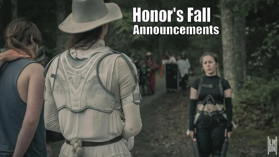Honor's Fall Announcements