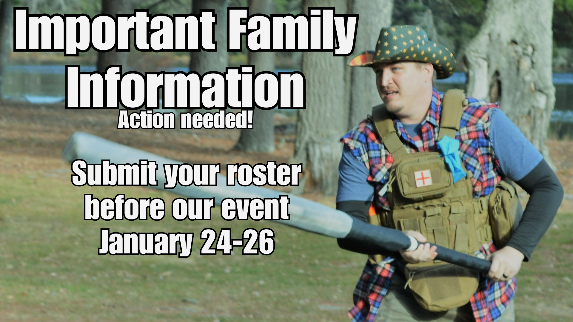 Submit Your Family Roster