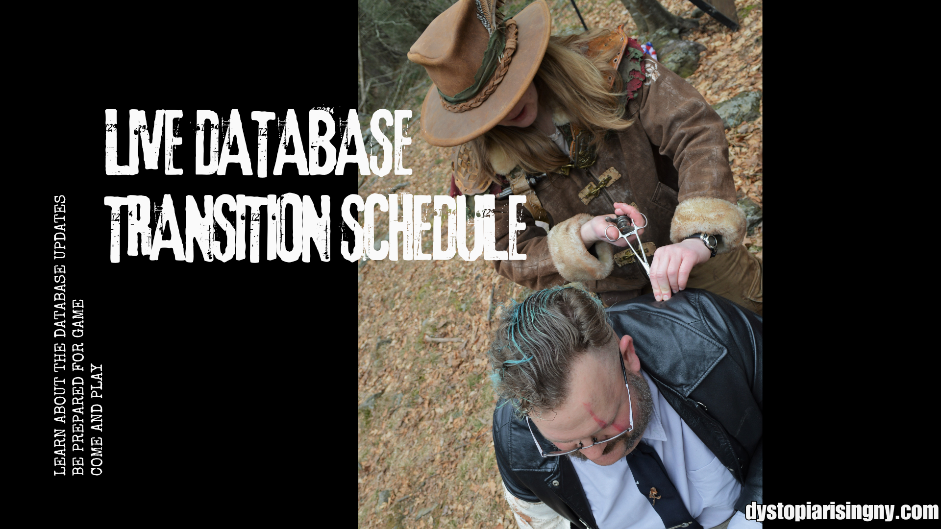 DR: Live Database Transition Schedule