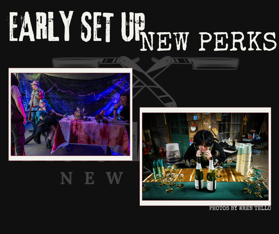 Early Set Up: New Perks
