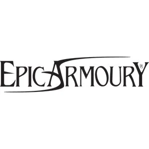 Epic Armoury logo featuring stylized black text on a white background.
