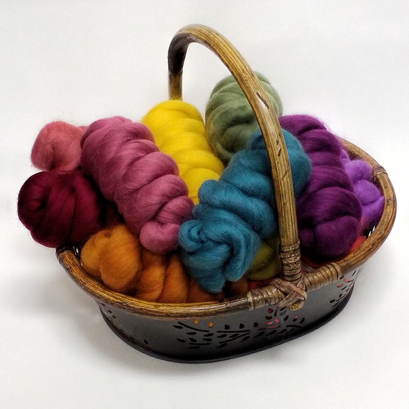 Merino pencil roving / super chunk yarn / art yarn — Santa Fe Wool & Supply  Co