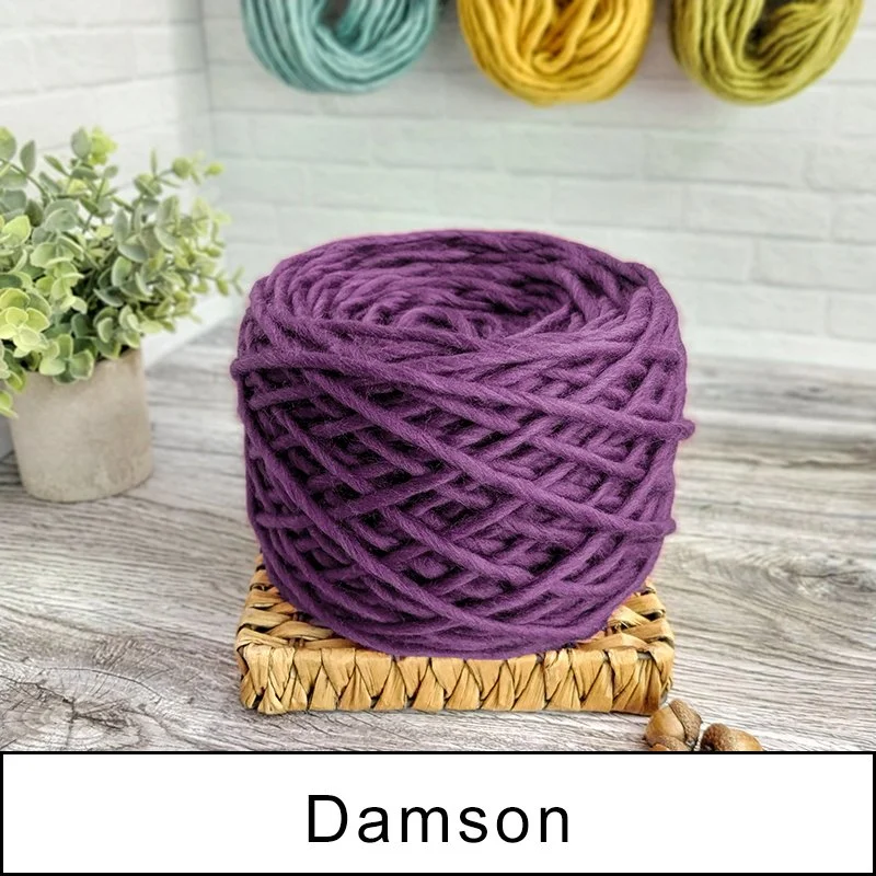 Merino pencil roving / super chunk yarn / art yarn — Santa Fe Wool ...