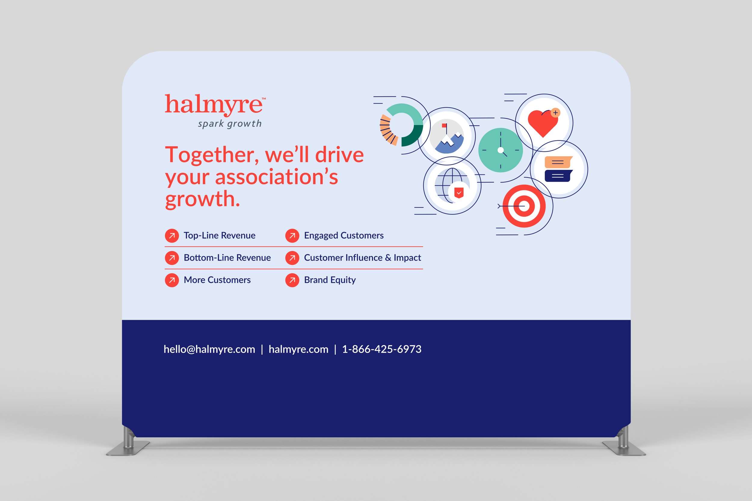 Halmyre, Conference Wall Display