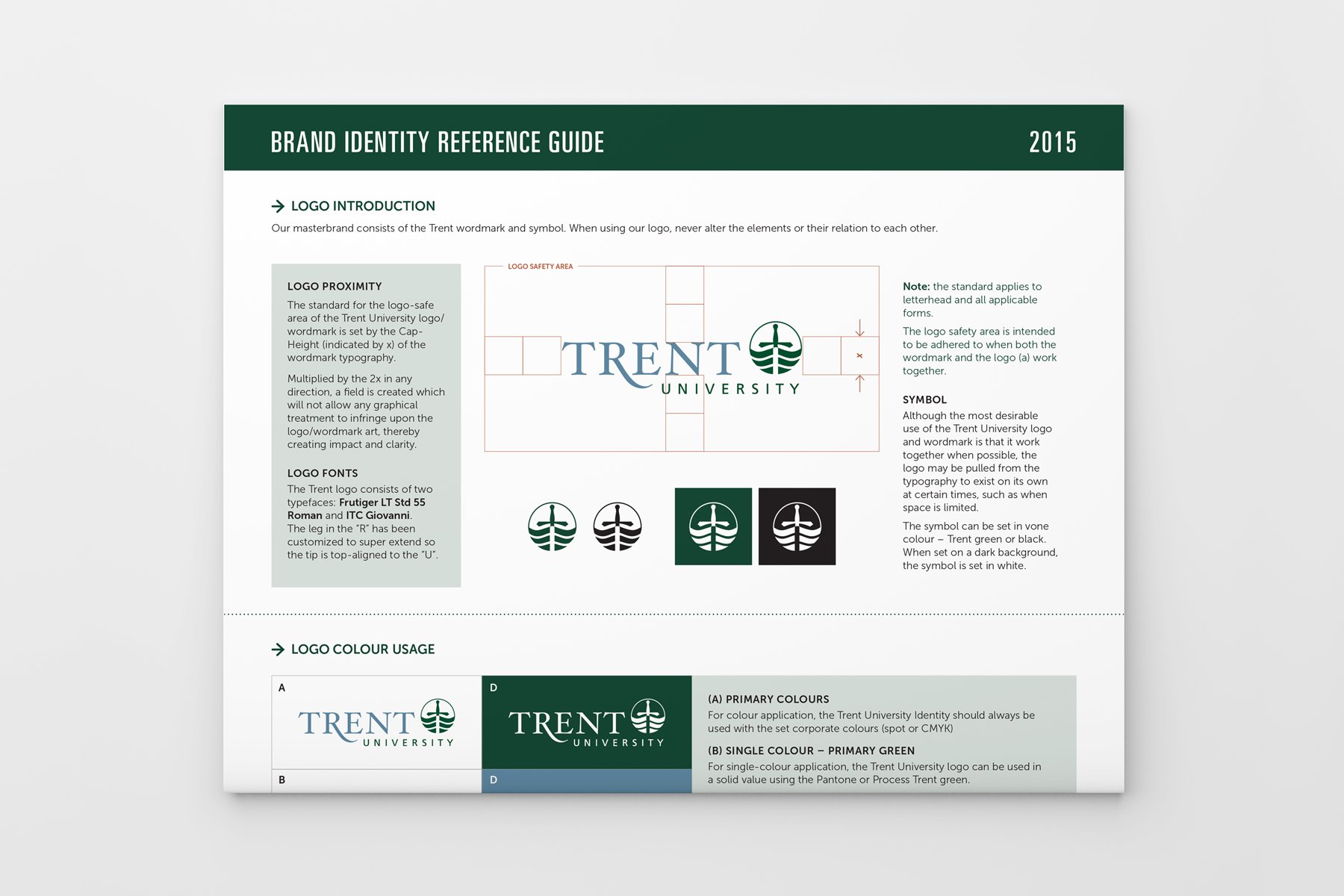 Trent University, Brand Identity Reference Guide