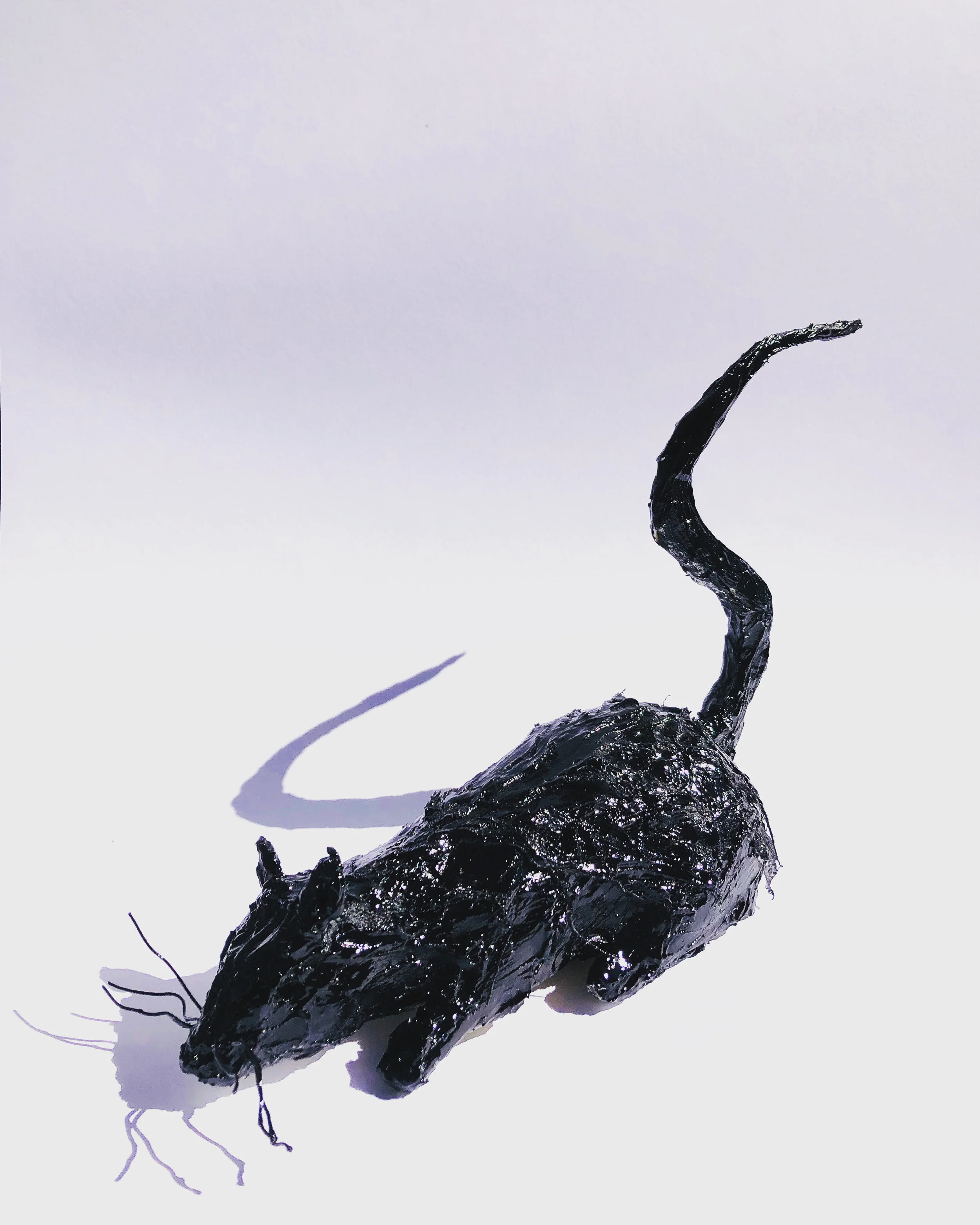 "2020 Year of The Rat" Mixed Media Sculpture