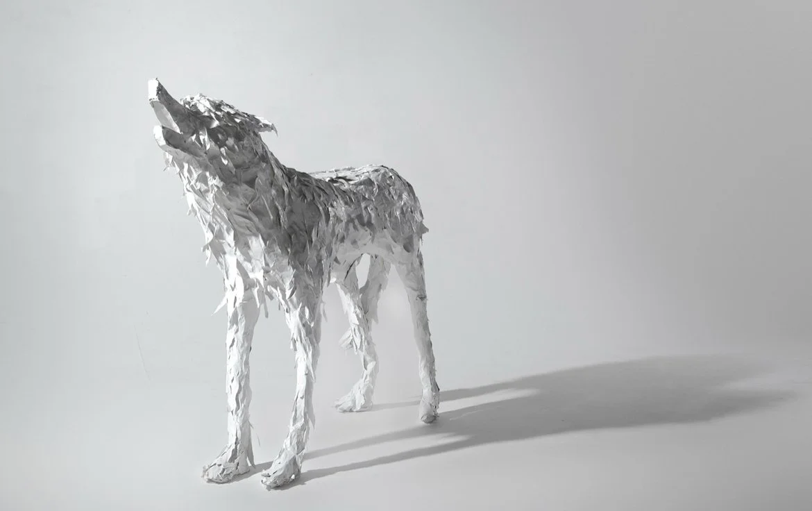 Rachel_Gardner_Standing Howling Wolf Sculpture.JPEG