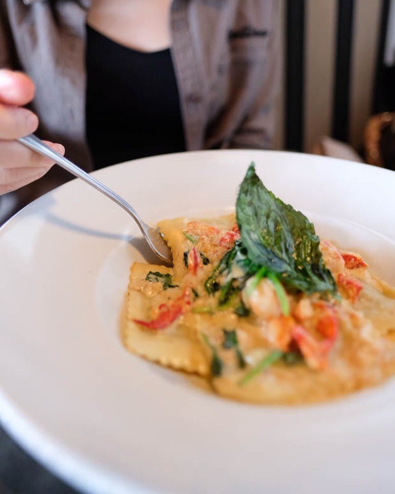 Our famous Lobster Ravioli.
Scratch made with Lobster Claws. Worth every single calorie.

.
.
.
.
.
#whiterock#Southsurrey#BC#vancouver#Vancity#Vancityeats#Vancouverfoodies#YVRFoodies#yvr#yvreats#vancouverfood#fyp#canada