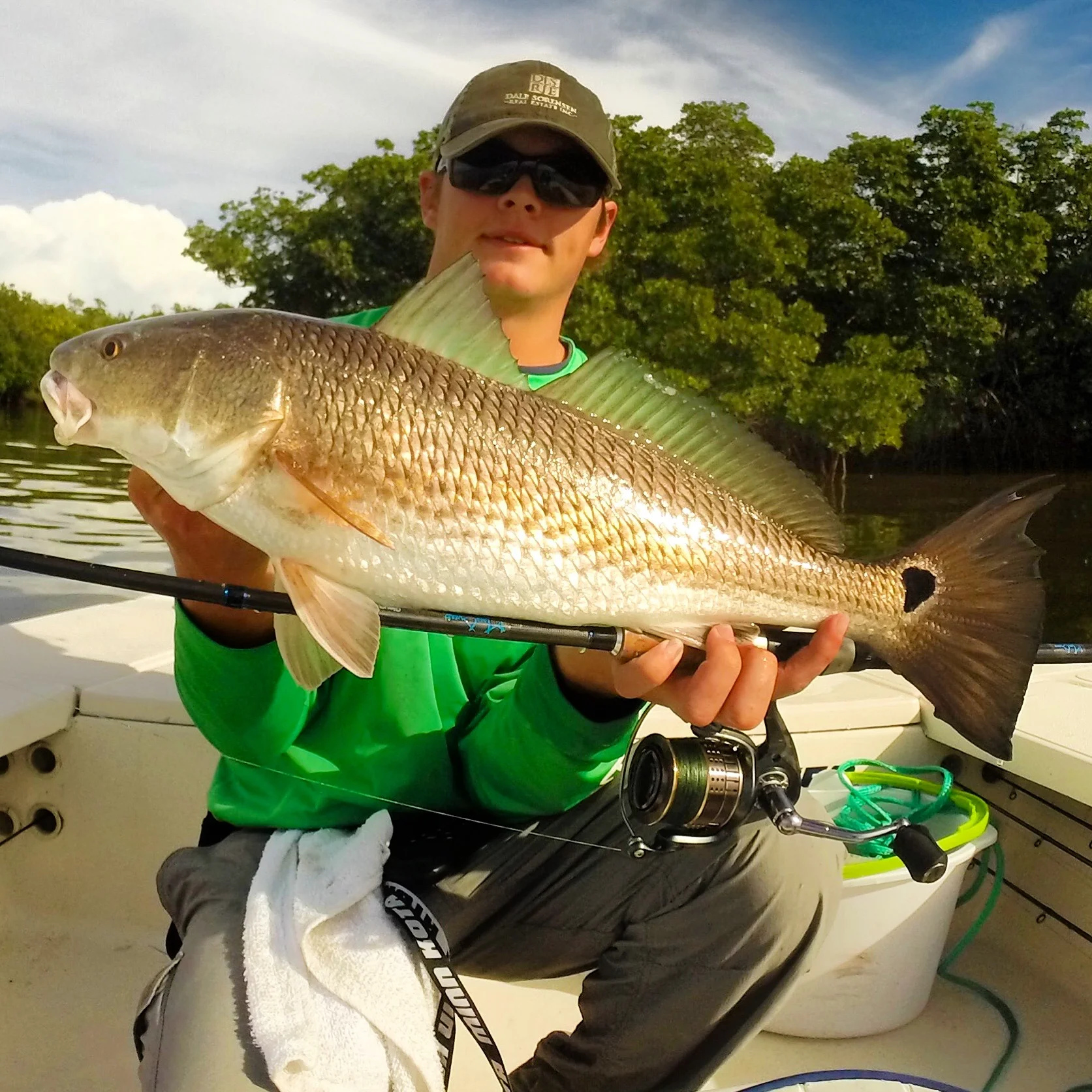   Sight Fishing for Redfish in the Winter Time!  
