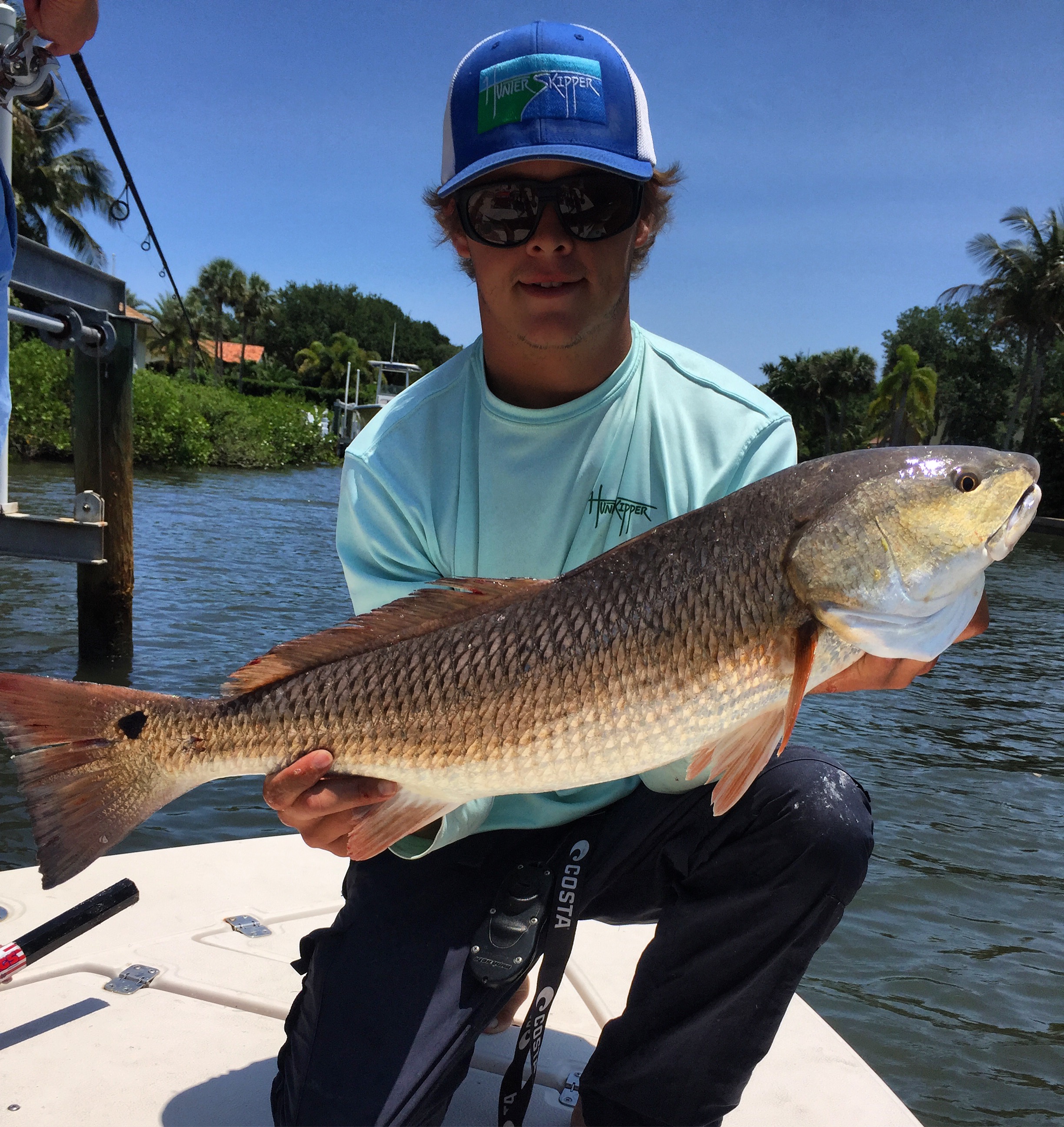 Working the Docks for Reds.