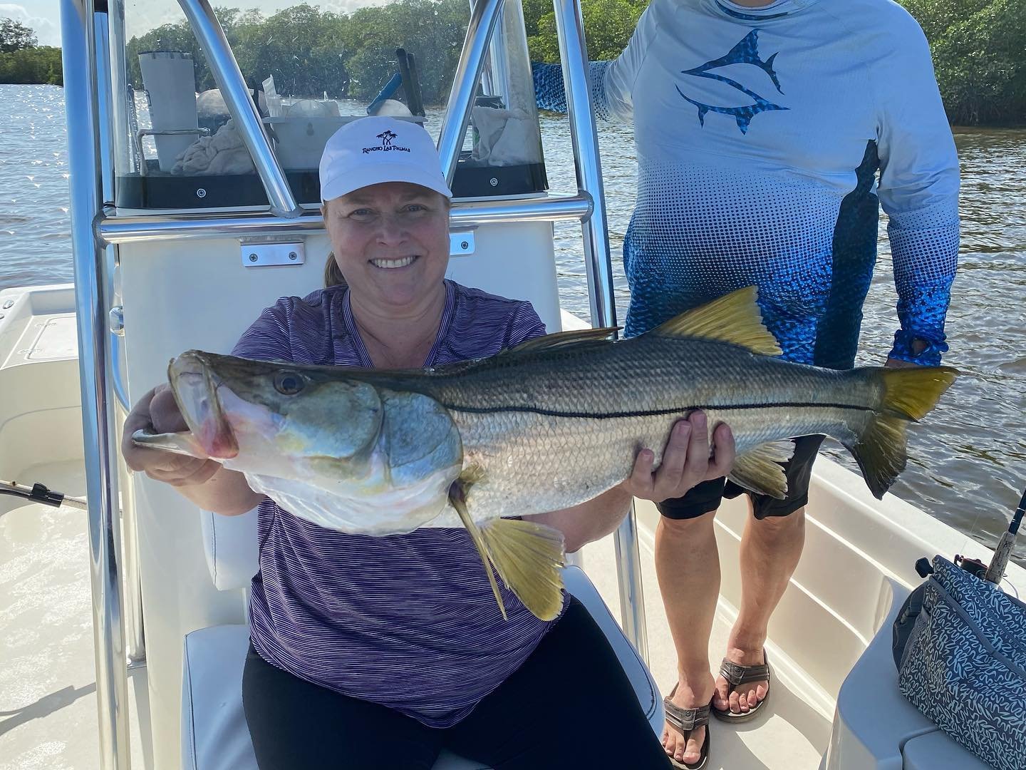 Pretty awesome half day Sunday fishing yesterday with group from Minnesota #29 inch trophy trout over slot snook and a handful of short snook and few good ones that got away #captngoopcharters #december #snook #trout #indianriverlagoon #bookatrip #fi