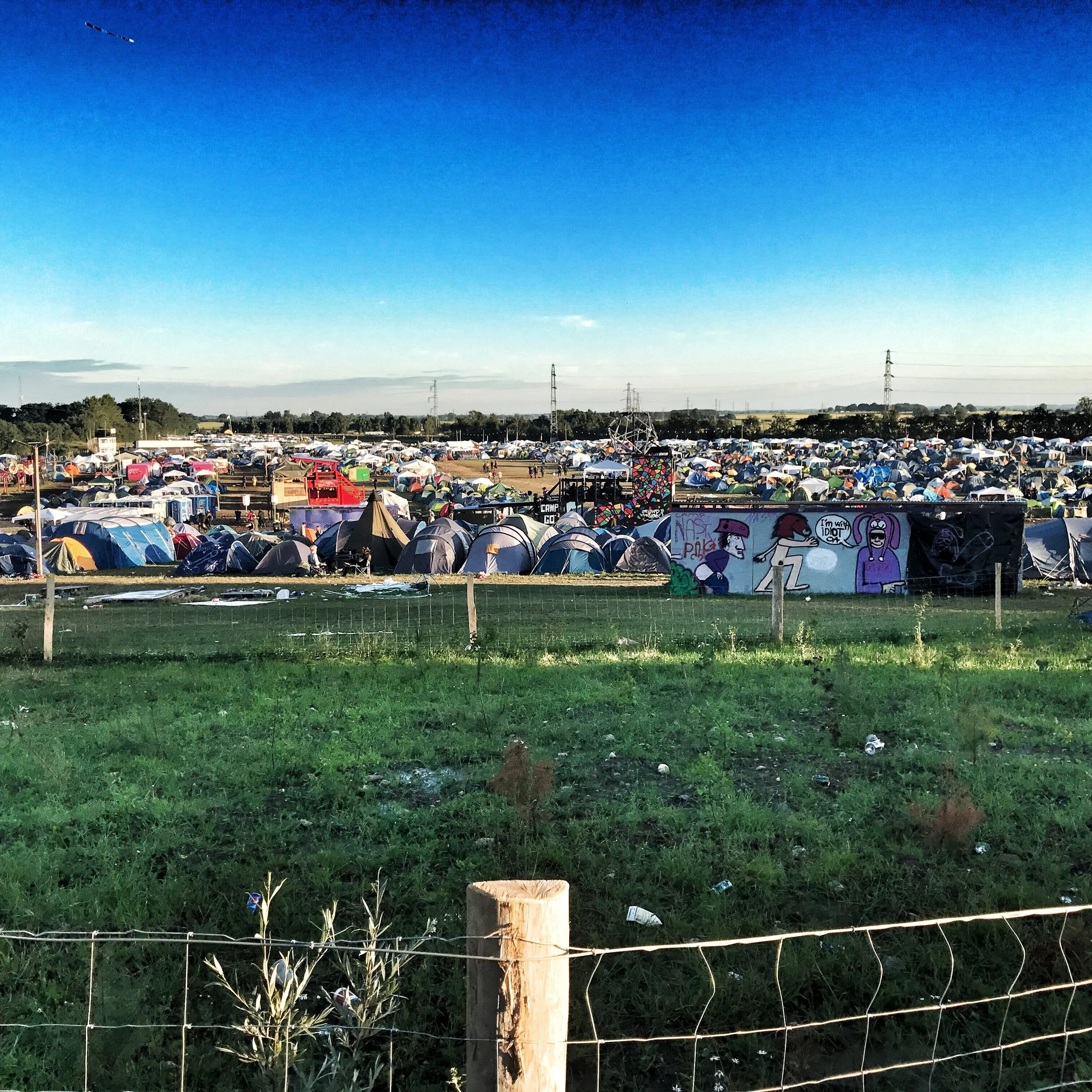Tents for days!