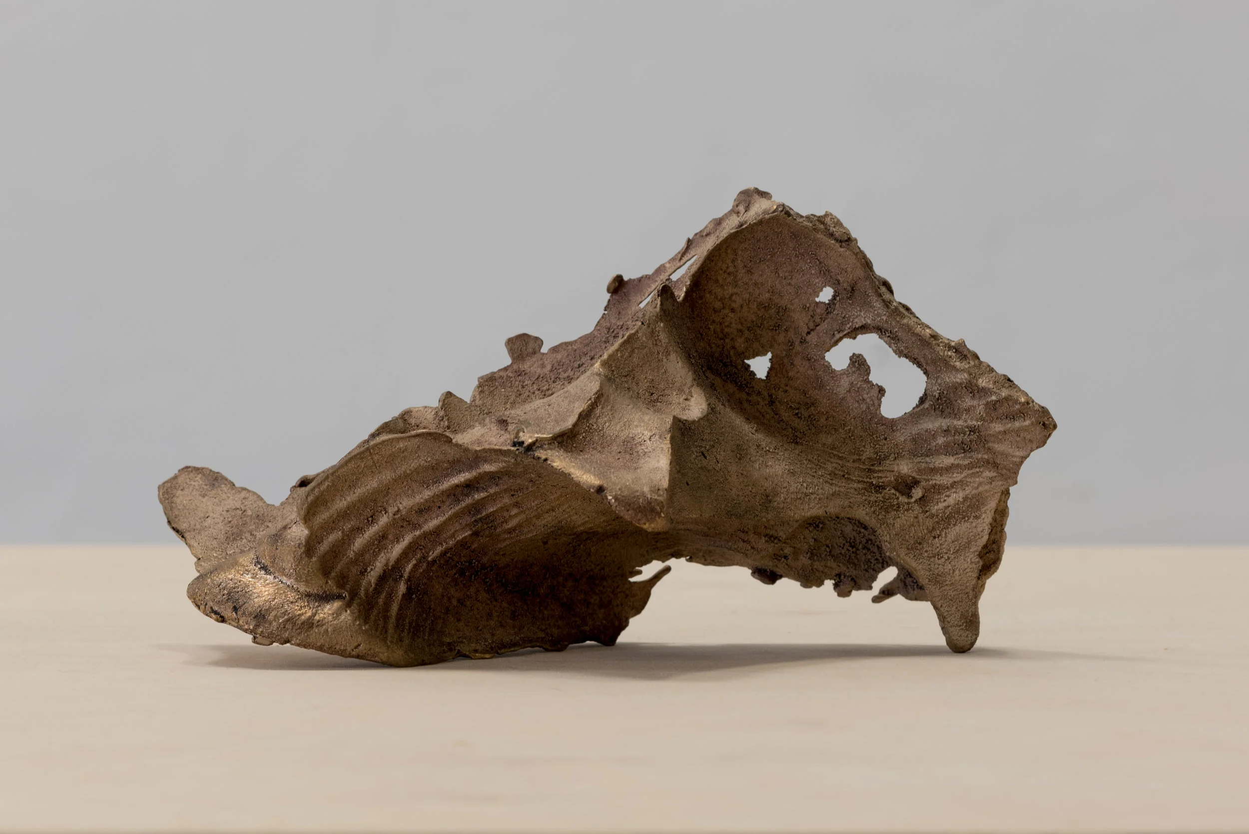  2017 / sand cast bronze / 9.5” x 4.5” x 5” 