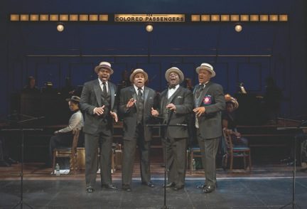 Music Man in Concert. Pictured here with Bernard Dotson, Trent Armand Kendall, and Lawrence Clayton. Two River Theater and NJPAC, 2014.