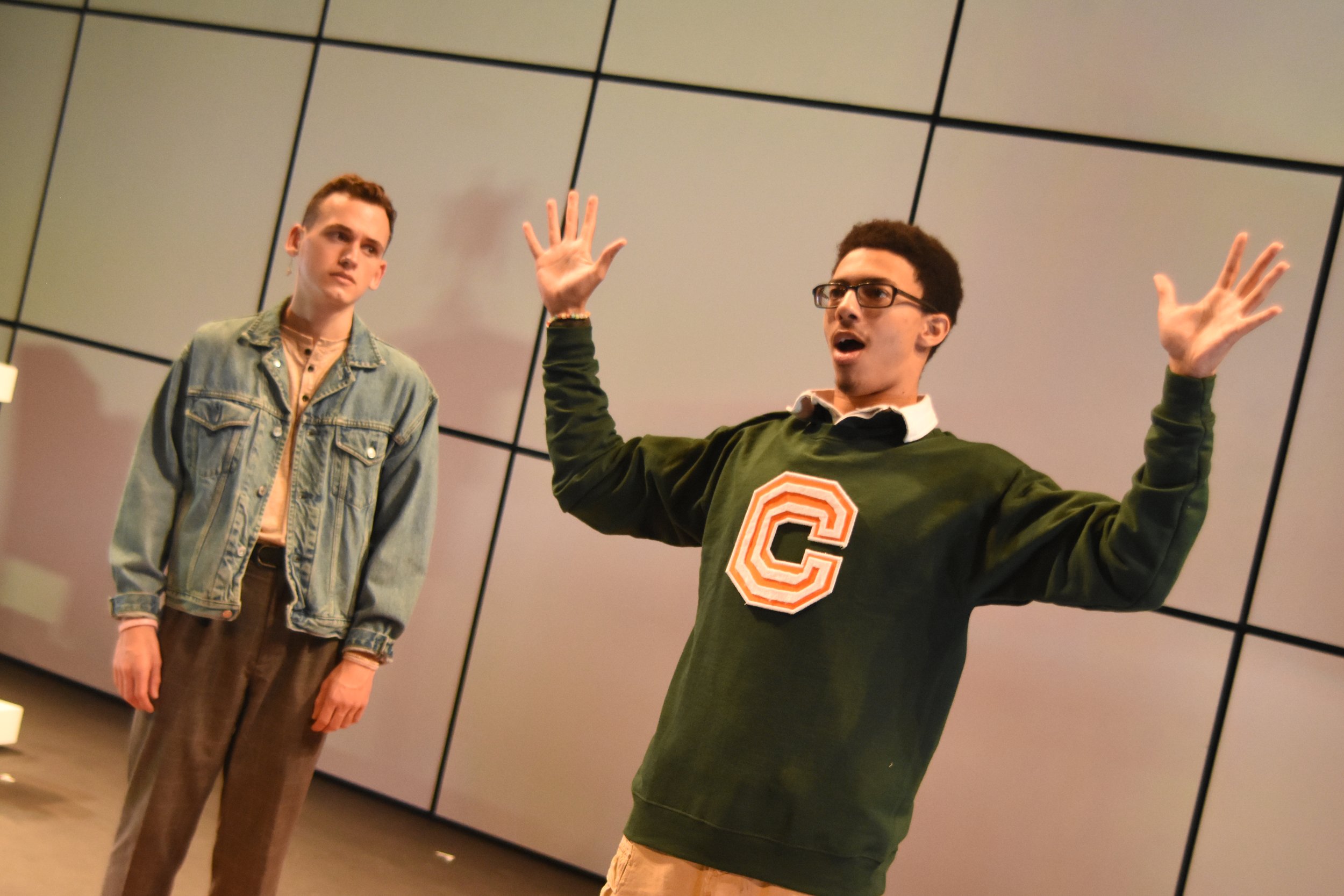  Production Photos for Everybody  by Branden Jacobs-Jenkins Directed by Kevin R. Free Hofstra University 2021 