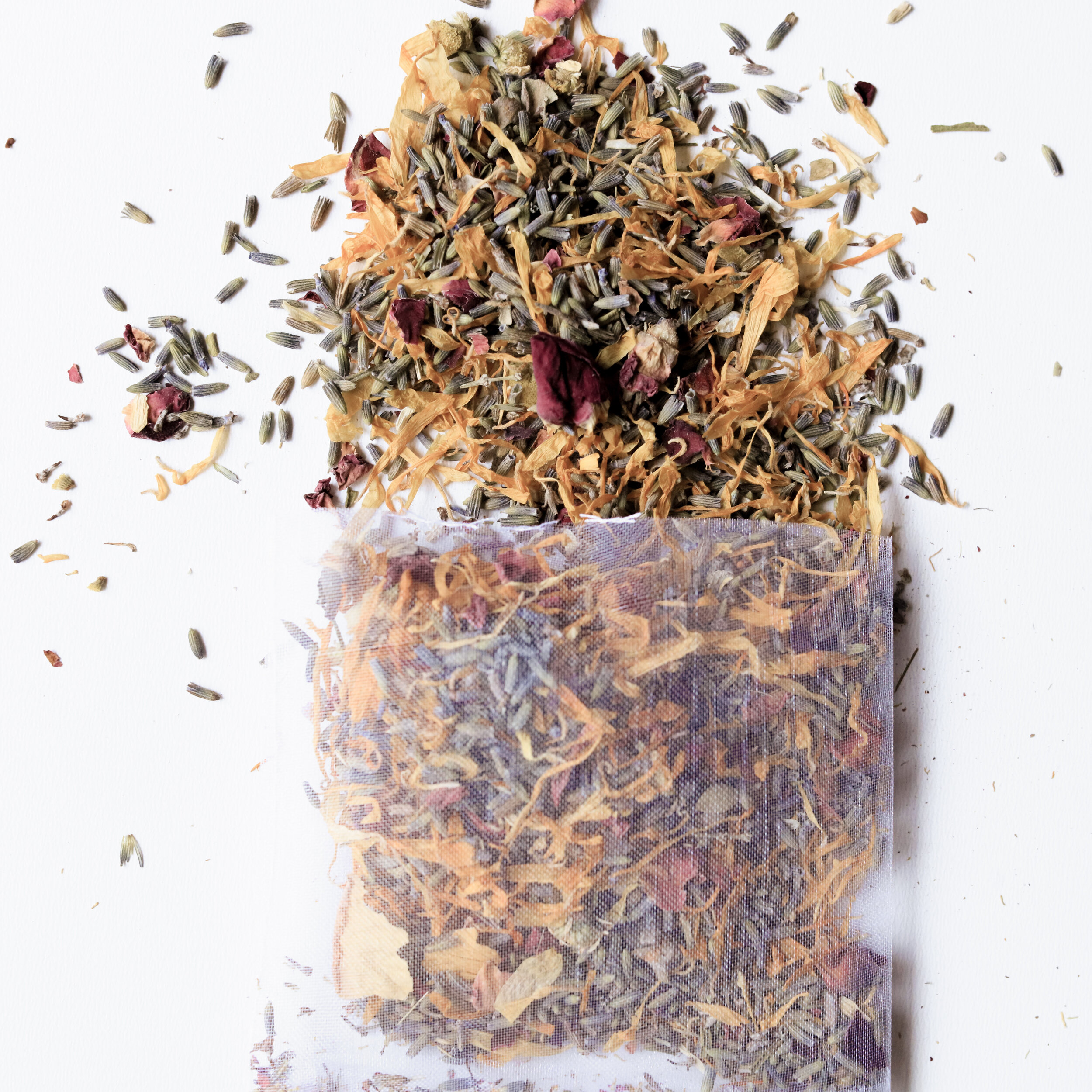 Soothing Bath Tea — AMONG THE FLOWERS