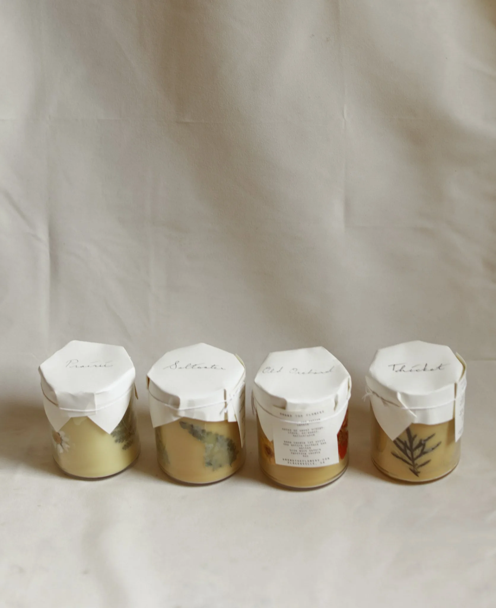 Raw Beeswax + Tallow Candle
