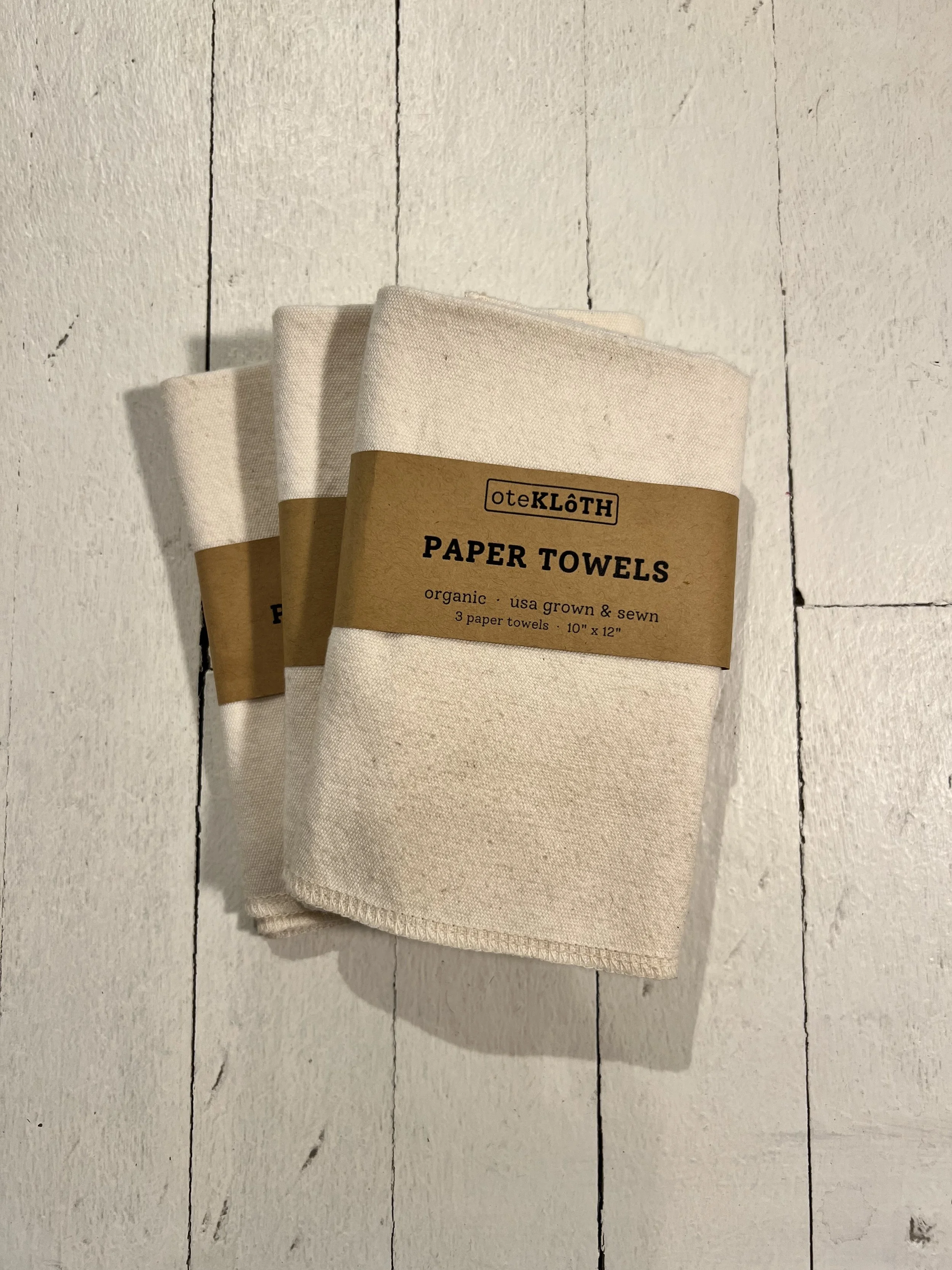 Reusable Paper Towels | Set of 3