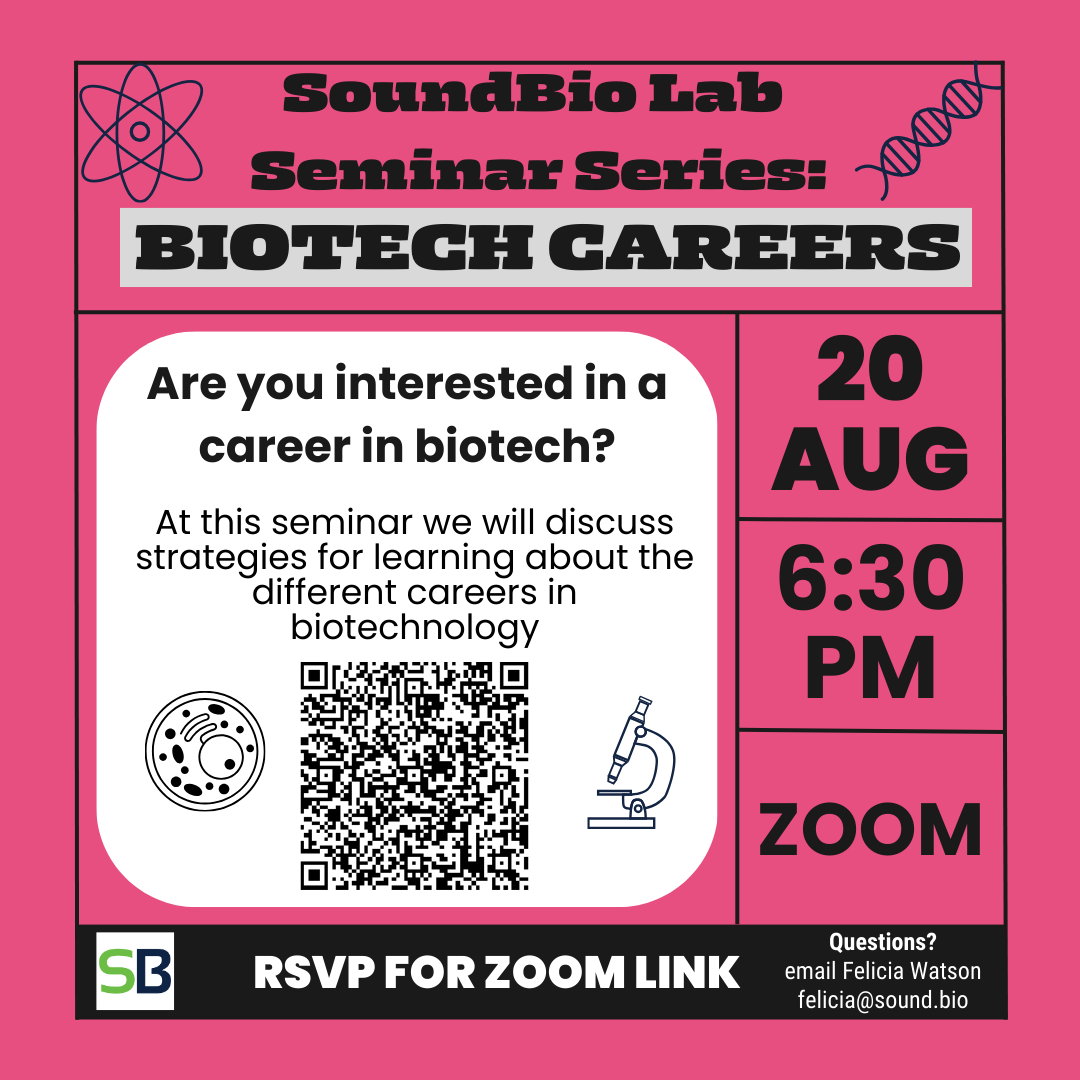 Seminar Series: Biotech Careers