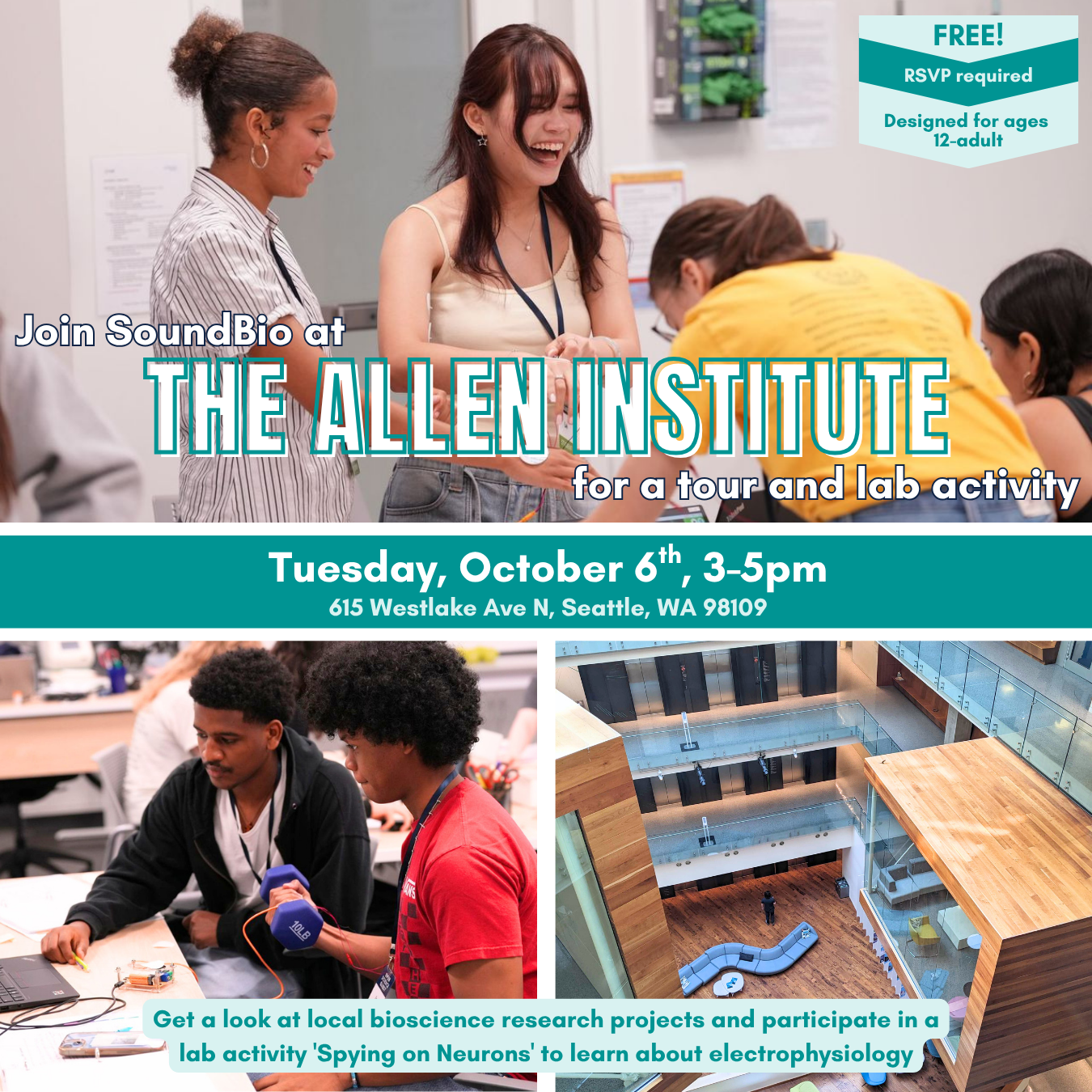 Local Lab Tour: Allen Institute!
