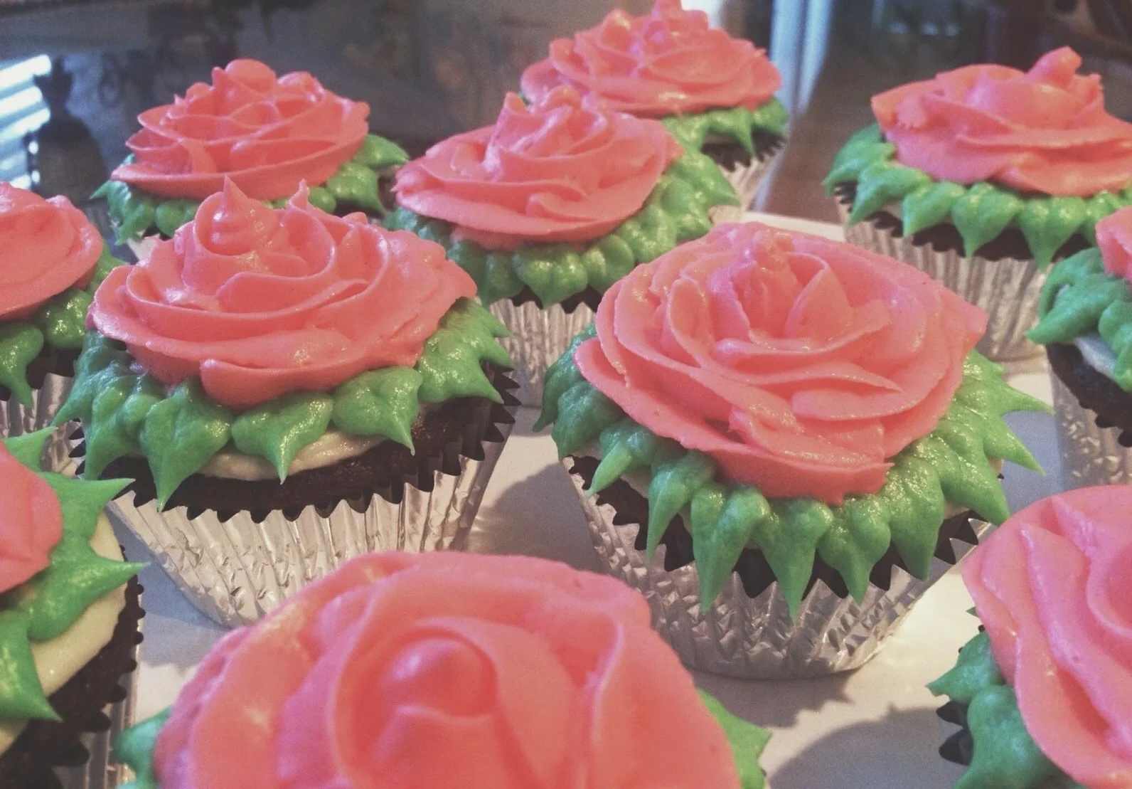 Rose Cupcakes