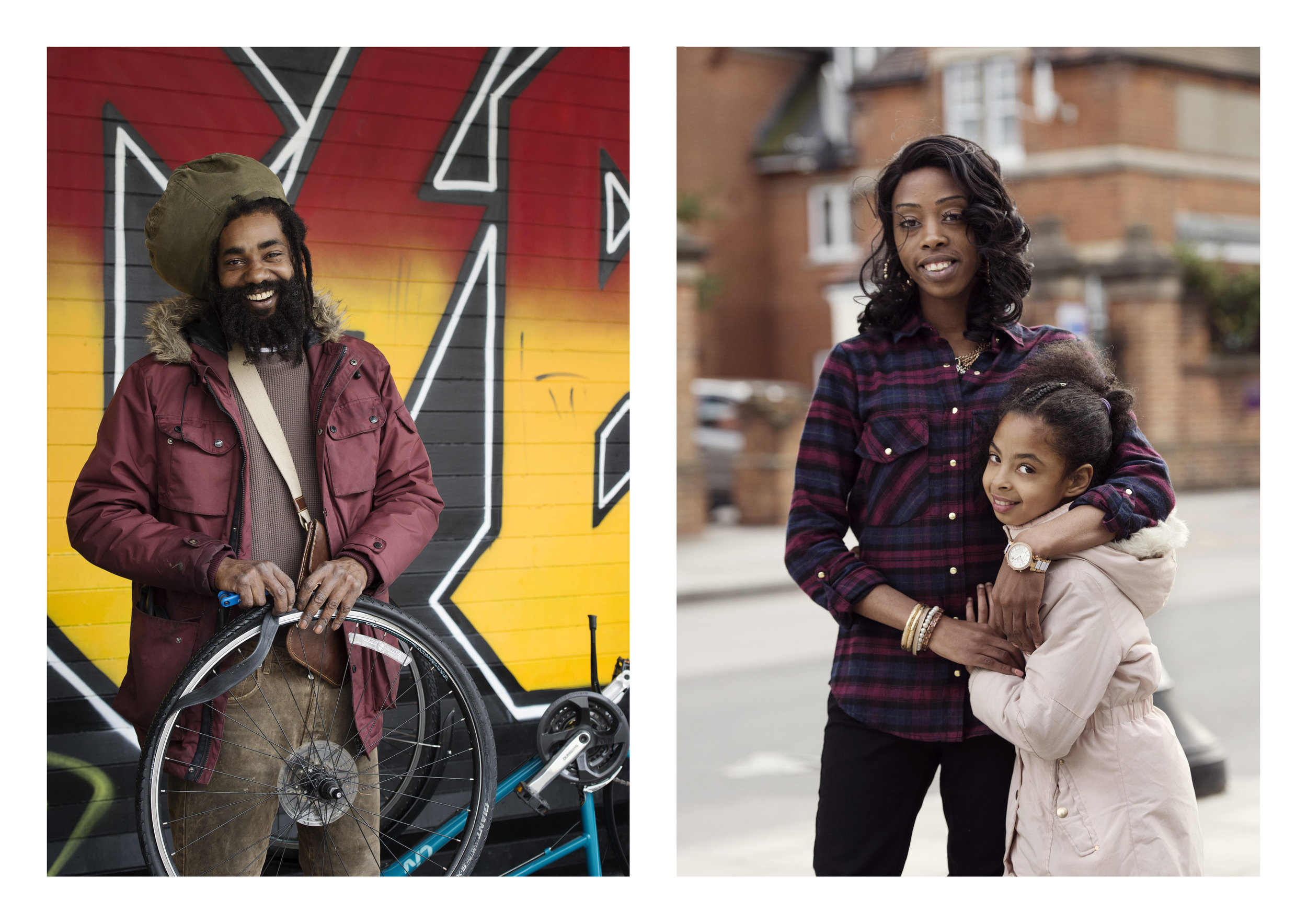 STREET WORK FOR GLAXO SMITH KLINE LONDON SEPT 2015