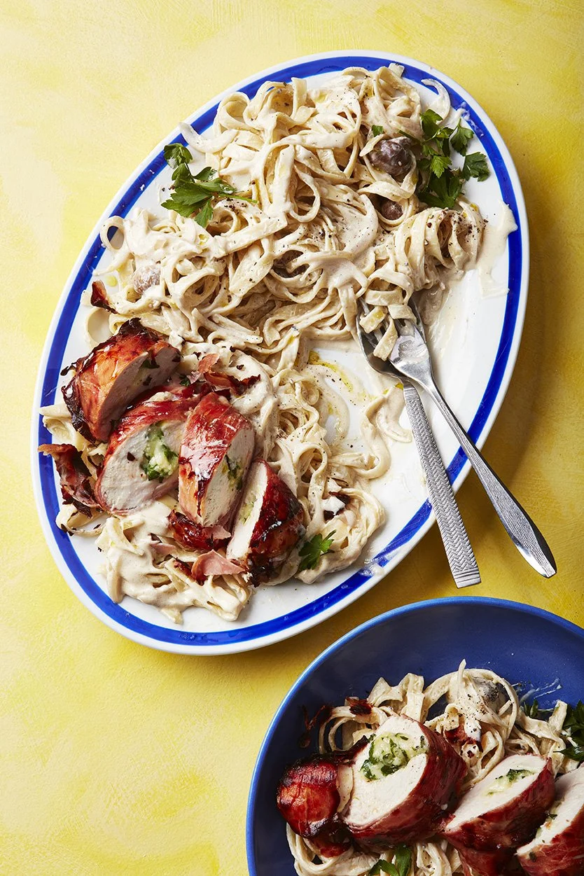 Proscuitto Wrapped Cheesy Mushroom Chicken.jpg