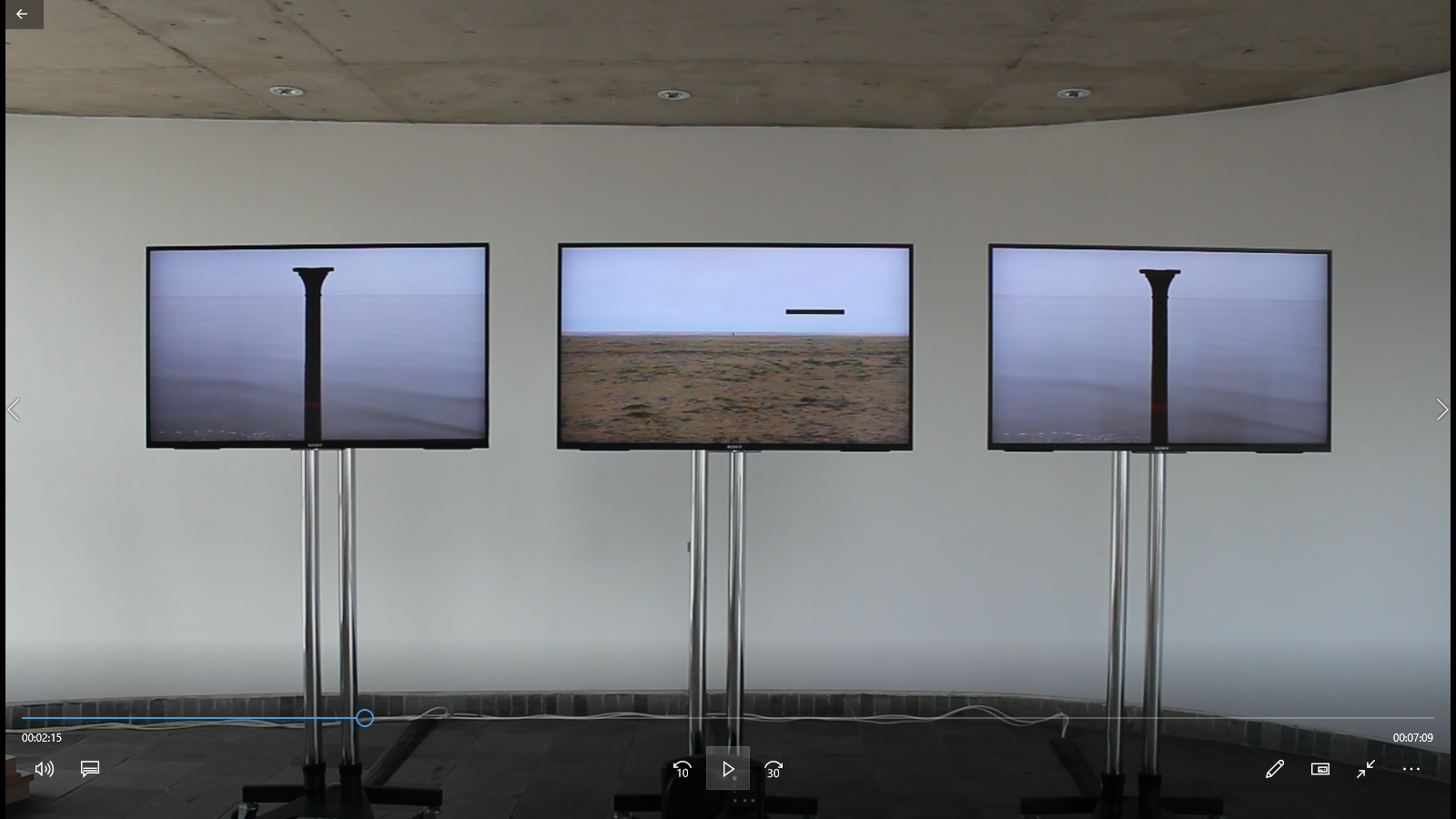 13. M. B. O'Toole, multiple video instasllation, Sheffield institute of the Arts, Yorkshire Art Space, 2018..png