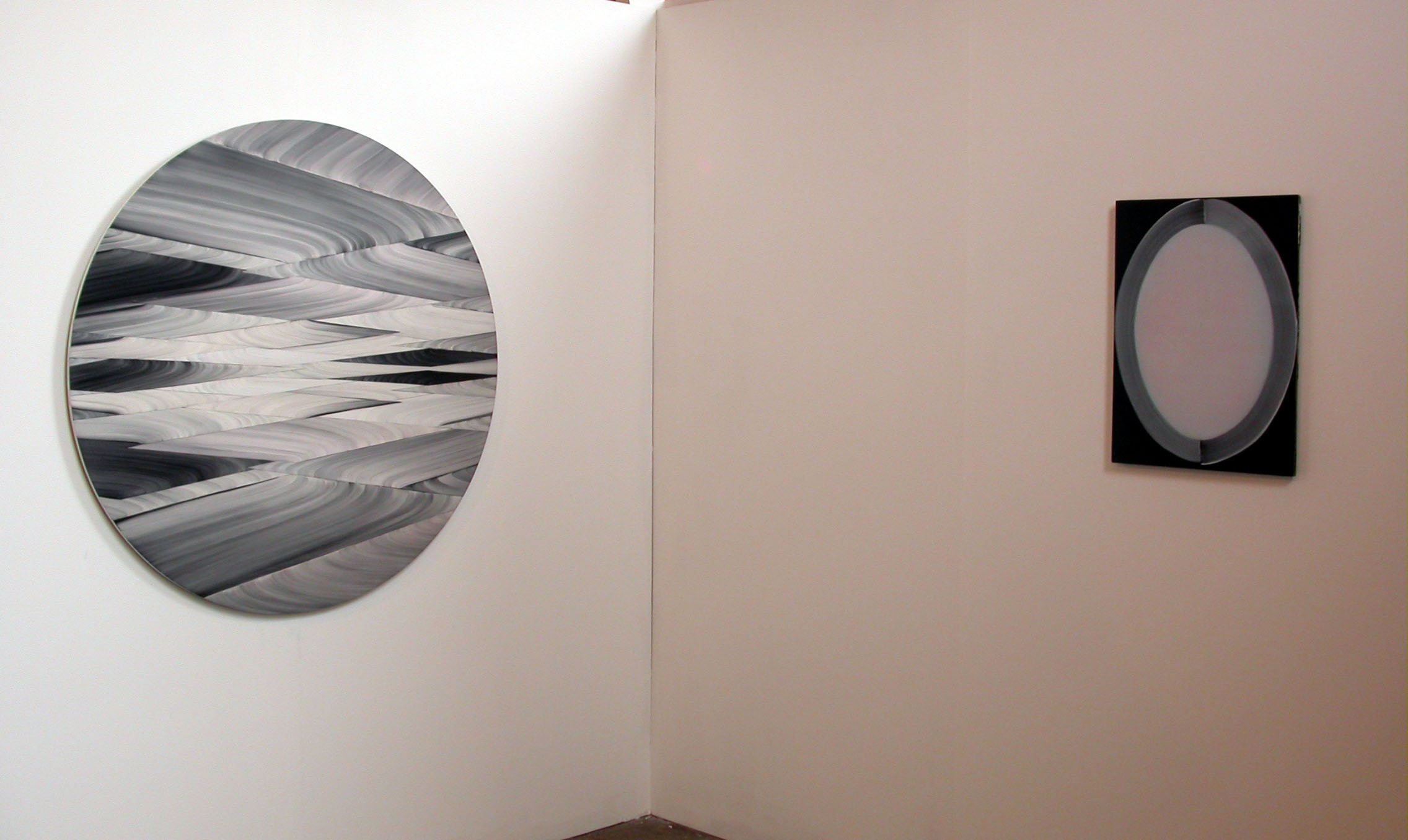 11. M.B. O’Toole, Mirror Circle Fold, painting installation, Liverpool Art Prize, 2011.JPG