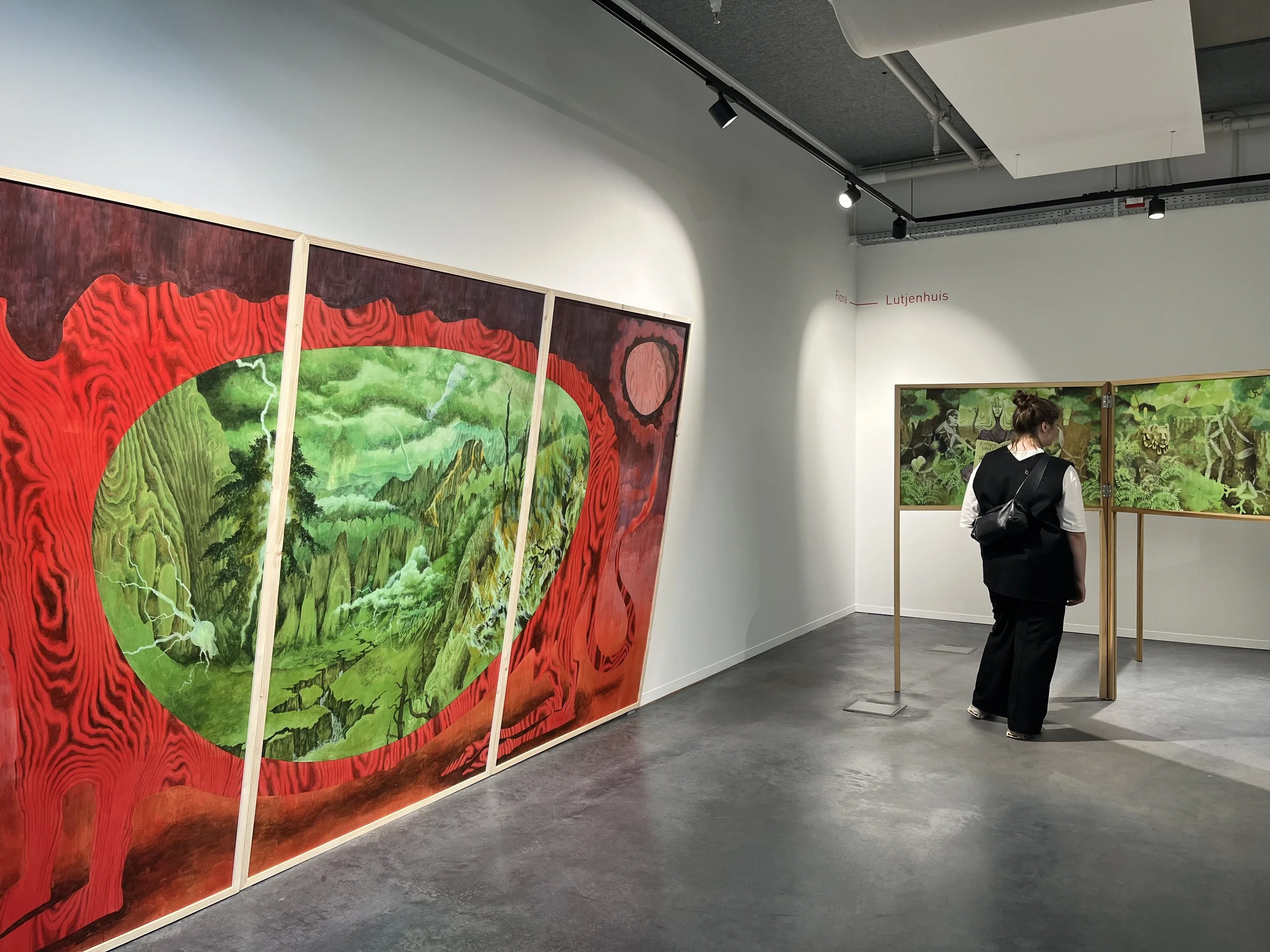Fiona Lutjenhuis in VU Art Science Gallery