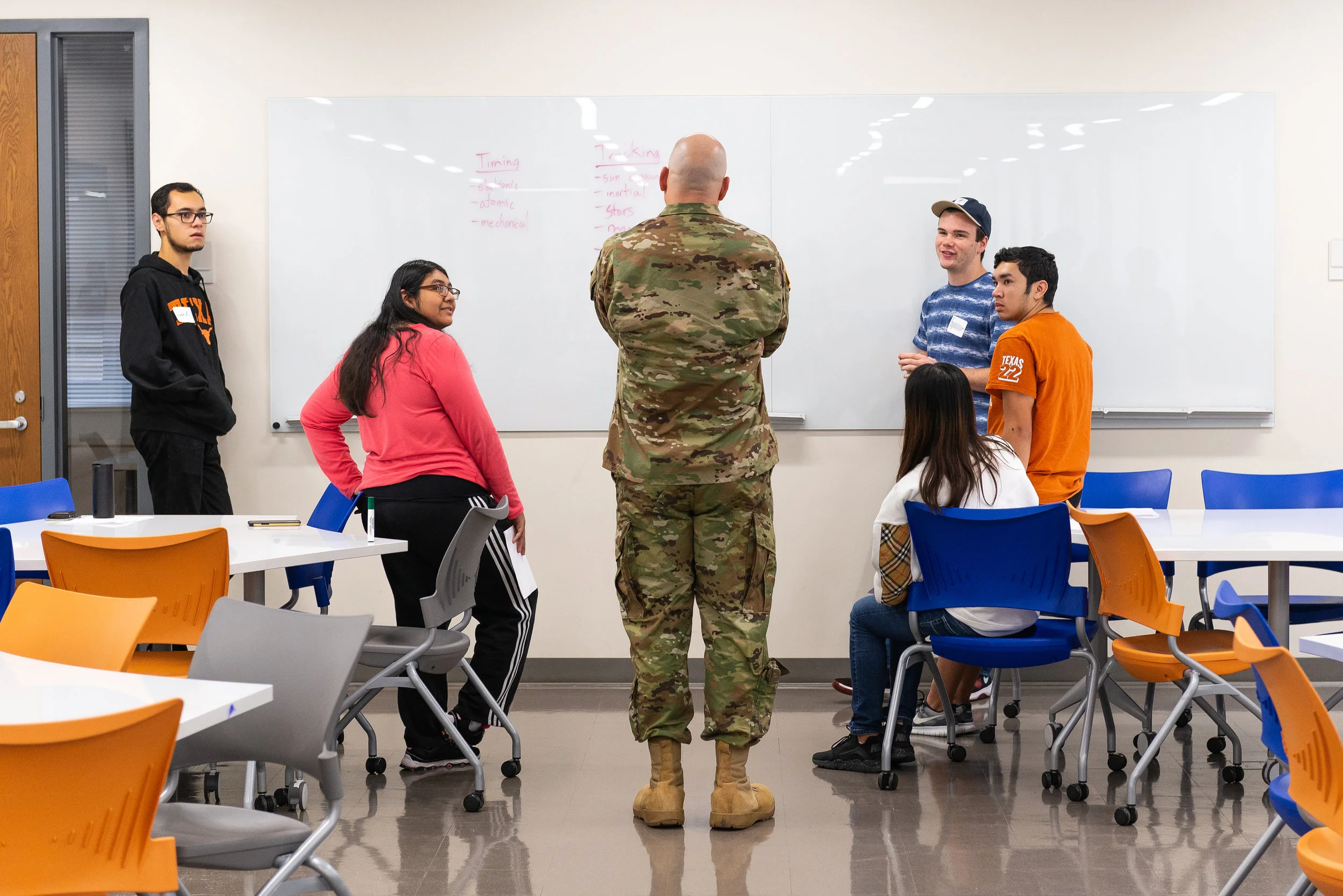 At Inventors Sprints, science and engineering students spend all day tackling a real-world problem identified by a company or organization from outside UT.