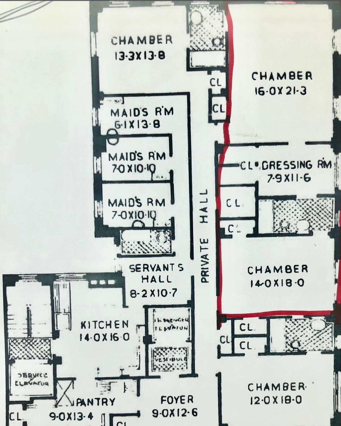 Red Jacket Gilded Age.
I love that we located the original floorplan from 1916 for my listing at 470 Park Avenue. After more than a century, it is Red Jacket Ready for a new owner and a new vision for the next 100 years.

www.redjacketresidential.com