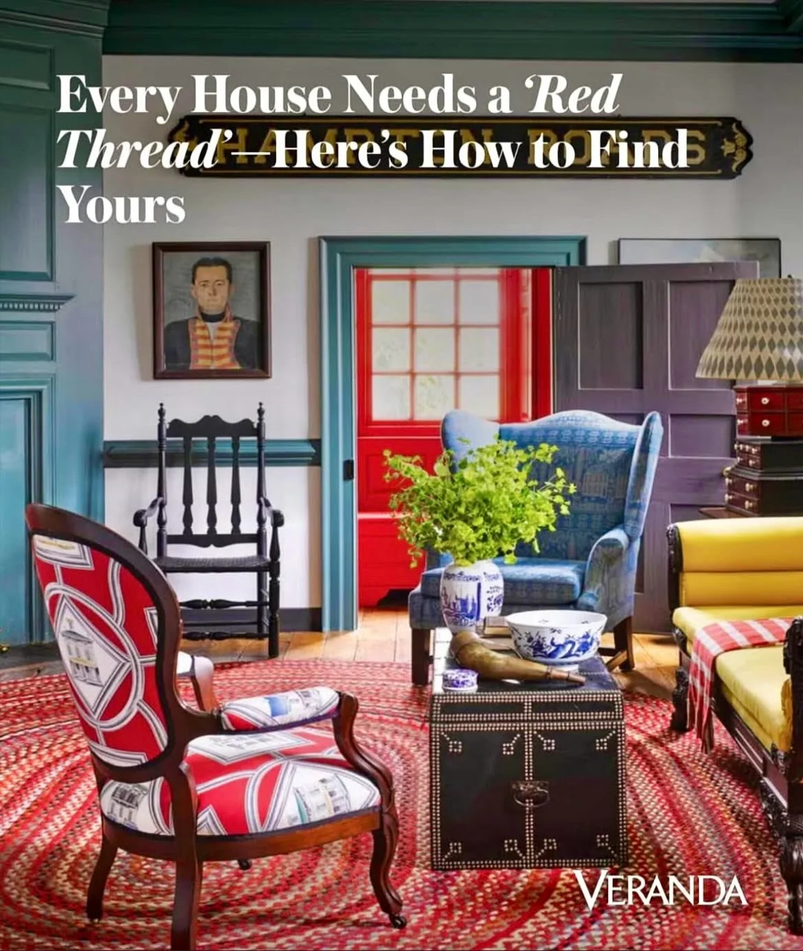 Red Jacket Red.
While Red is my favorite color (thank goodness!), and my living room at home is Red, I rarely use it in my home staging designs for real estate listings. What I do use however is a &ldquo;thread&rdquo;&hellip;a color or pattern that i