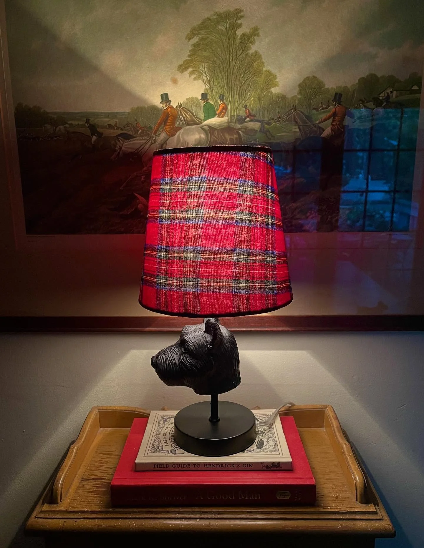 Red Jacket Scotties.
While the Scottish Terrier has been our mascot for the past 15 years, and was &ldquo;borrowed&rdquo; from the 25 years he spent at Blair Delmonico, he was from the start a real dog, our Teddy. Adopted from Operation Kindness in D