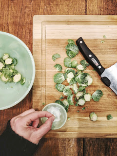 LIFE AT CONTENT: Roasted Brussels Sprouts