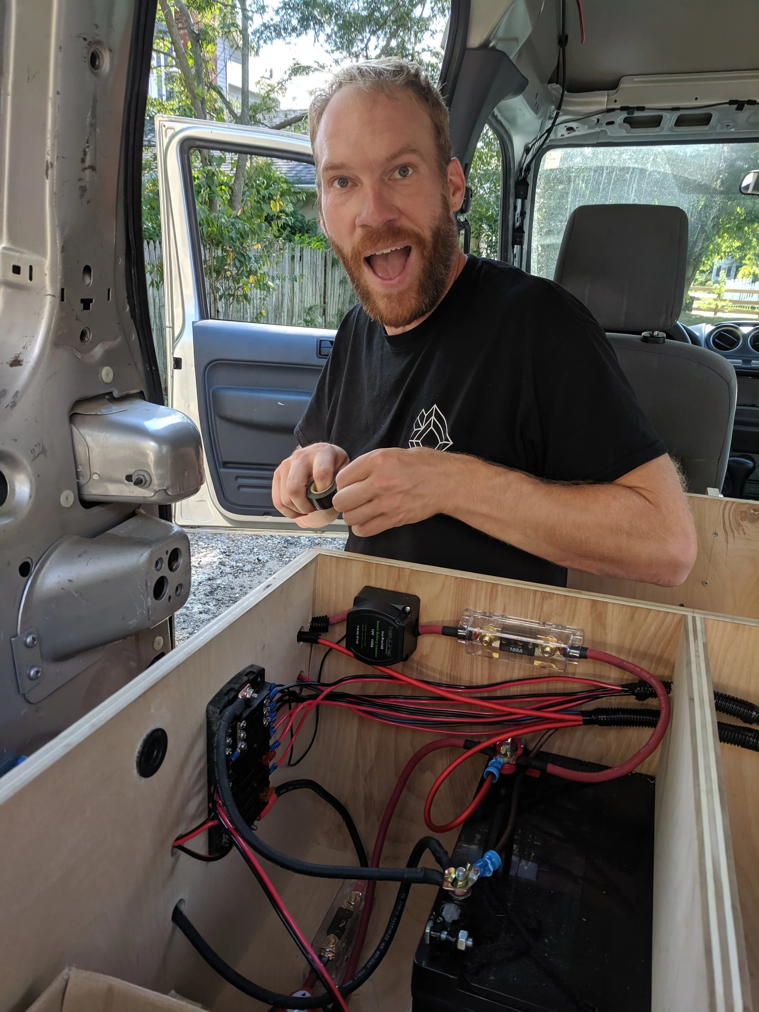 ford transit custom 230v power converter