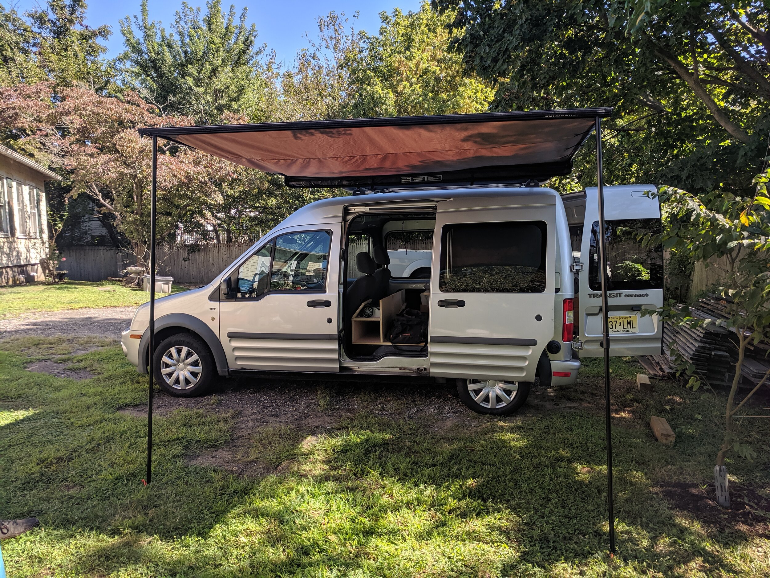 ford transit connect camper