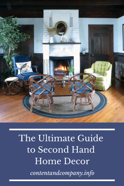 The Insider S Guide To Second Hand Home Decor Content Co