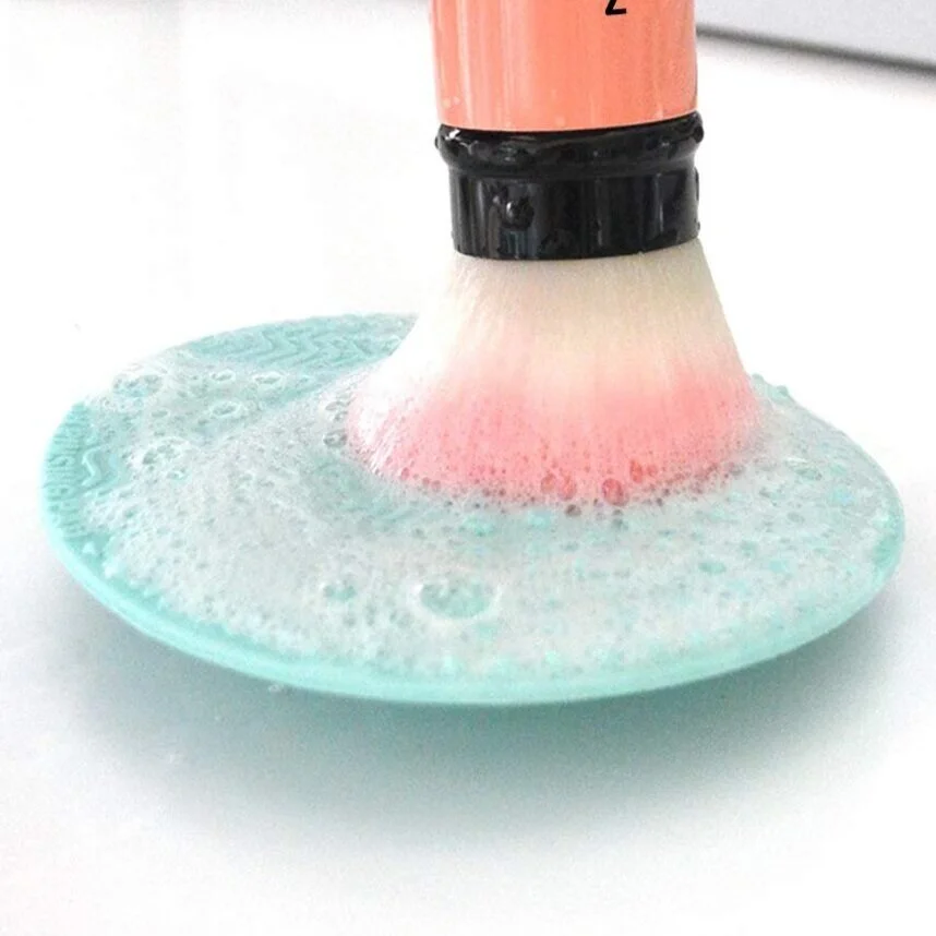 makeup brush cleaning pad