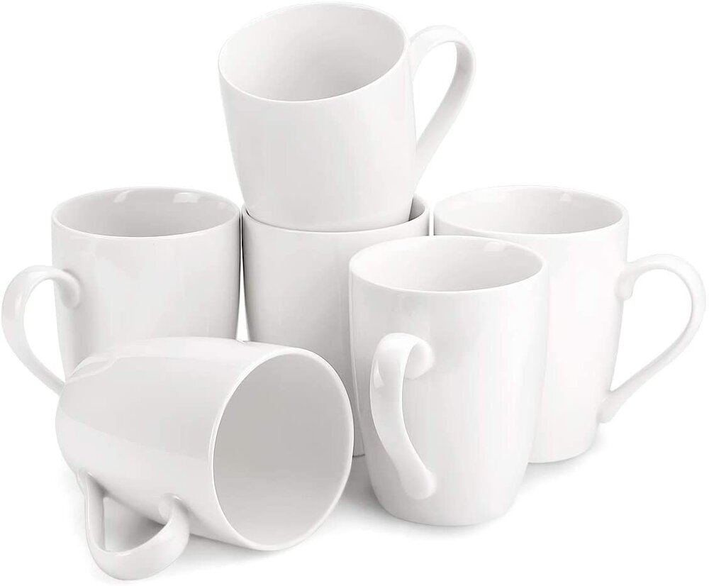 12oz Porcelain Mugs