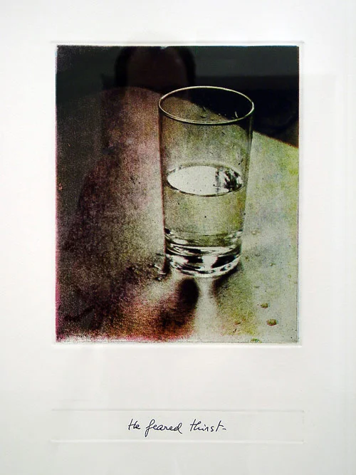 Luis Camnitzer, He Feared Thirst, from the Uruguayan Toruture Series, 1982