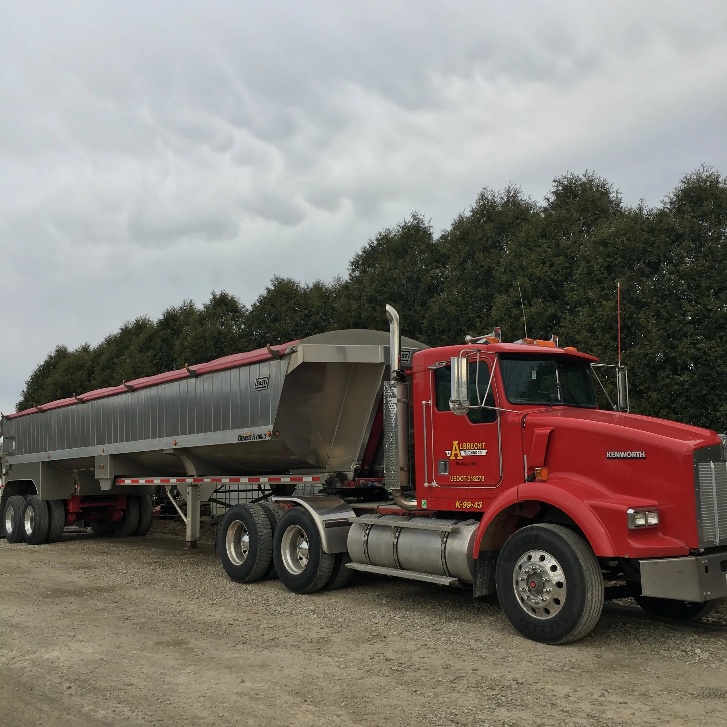 Click on the image to enlarge. No ATV needed, it's a 40-foot semi!